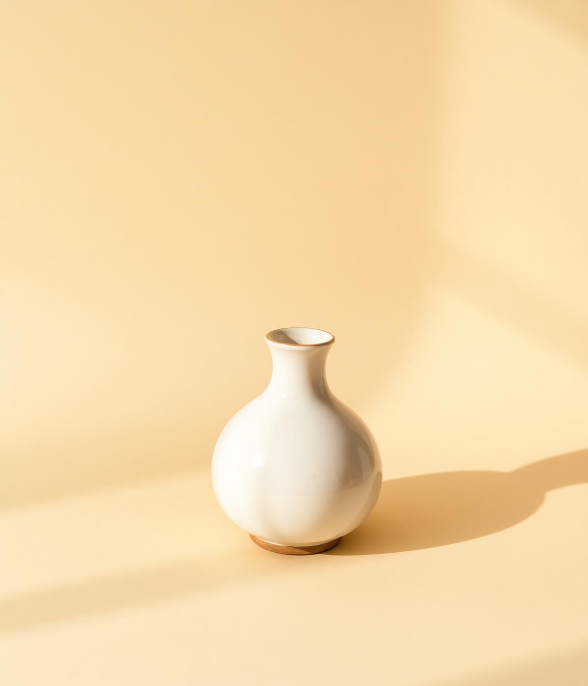 Ivory Studio Vase